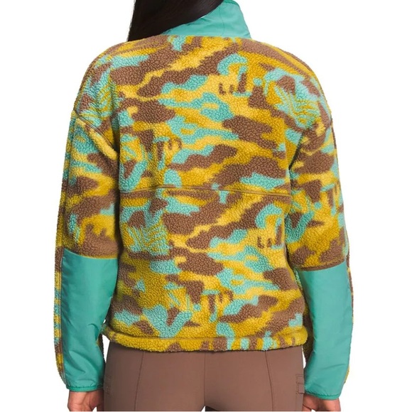 NWT North Face Printed Cragmont 1/4-Snap Fleece - Picture 2 of 6